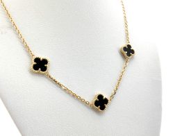 gargantilla oro 18k con onix 22cm 