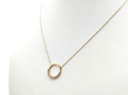 gargantilla oro 18k con circonita 22cm 