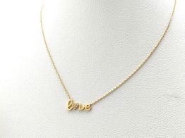 gargantilla oro 18k con circonita 22cm 