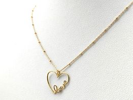 gargantilla oro 18k con circonita 22cm 