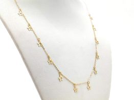 gargantilla oro 18k 22cm 