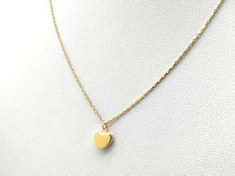 gargantilla oro 18k con circonita 22cm 