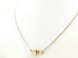 gargantilla oro 18k 22cm 