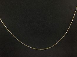 gargantilla oro 18k 23cm 