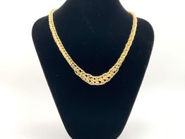 gargantilla oro 18k 23cm 