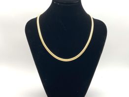 gargantilla oro 18k 23cm 