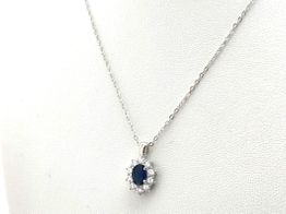 gargantilla plata 925mm con circonita 22cm 