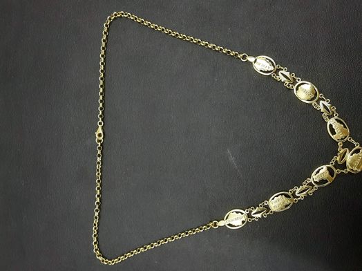 gargantilla plata 925mm 25cm 