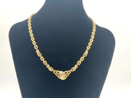 gargantilla oro 18k 21cm 