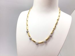 gargantilla oro 18k 22cm 