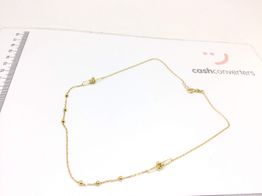 gargantilla oro 18k 23cm 