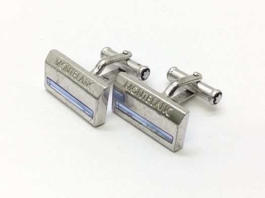 abotoaduras de marca montblanc