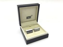 abotoaduras de marca montblanc