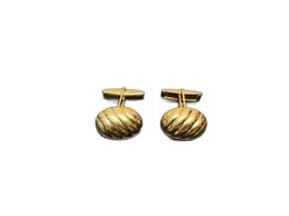 gemelos oro 18k 