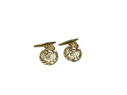 gemelos oro 18k 