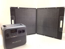 generador electricidad bluetti ac180 + panel solar