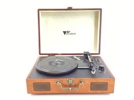 giradiscos amzdeal tocadiscos port&aacute;til maleta vinilo