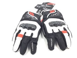 guantes motorista alpinestars smx z drystar black black / white / red fluo