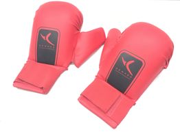 guantes decathlon karate gloves red performance level 1