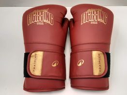 guantes domyos advanced  fighting rojo