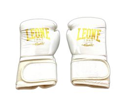 guantes leone gn059 black & white