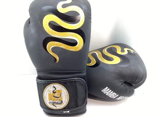 luvas mamba negra 10 oz
