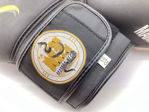 luvas mamba negra 10 oz