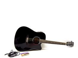 Guitarra Acustica Harley Benton d-120ce bk