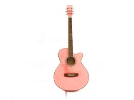 guitarra ac&uacute;stica harley benton eax-10 pinky