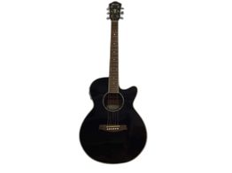 guitarra ac&uacute;stica ibanez aeg10-bk
