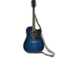guitarra acustica ibanez pf15ece-tbs
