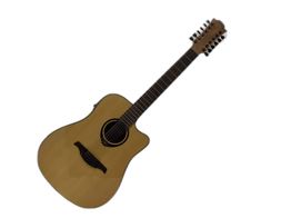 Guitarra Acustica Lag Tramontane t66d12ce