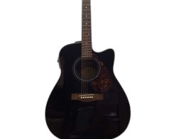 guitarra ac&uacute;stica yamaha fx370c bl