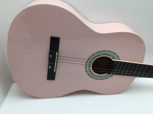 guitarra clasica xp guitars ag603pink
