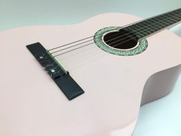 guitarra clasica xp guitars ag603pink