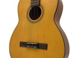 guitarra cl&aacute;ssica fender esc-110 ns