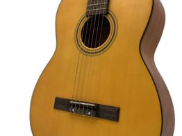 guitarra cl&aacute;ssica fender esc-110 ns