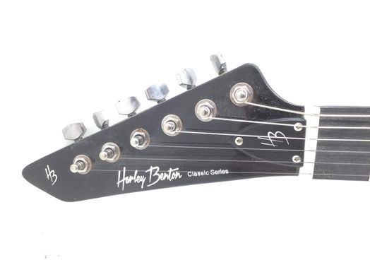 guitarra electrica harley benton classic series left handed