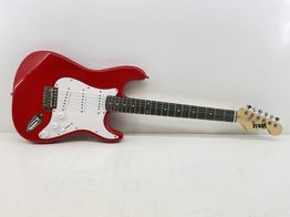 guitarra electrica max max roja
