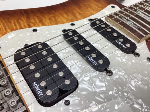 guitarra el&eacute;trica schecter banshee 6 fr extreme vsb