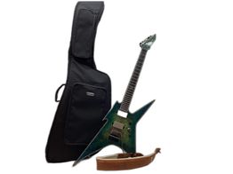 guitarra el&eacute;trica bc rich ironbird extreme exotic floyd rose guitar in cyan blue