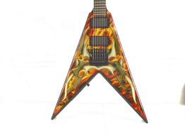 guitarra el&eacute;trica bc rich kerry king tribal flame