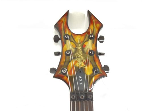 guitarra el&eacute;trica bc rich kerry king tribal flame