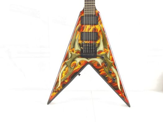 guitarra el&eacute;trica bc rich kerry king tribal flame