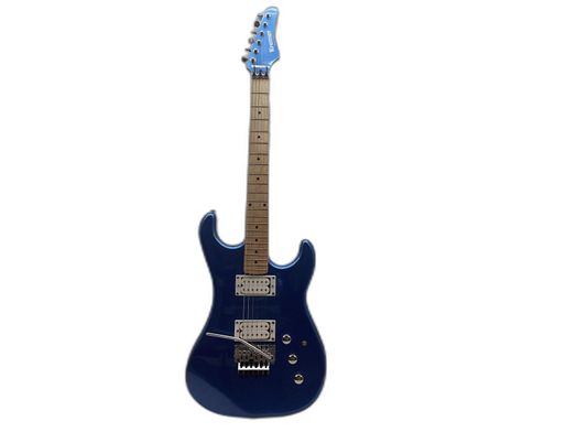 guitarra el&eacute;trica kramer pacer classic (fr special) radio blue metallic