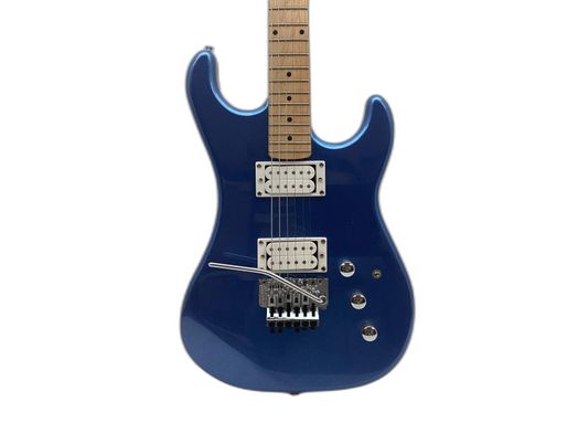 guitarra el&eacute;trica kramer pacer classic (fr special) radio blue metallic