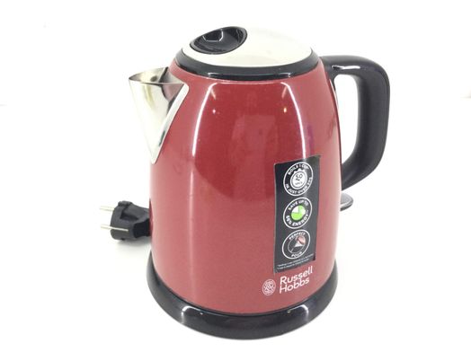 hervidor agua russell hobbs colours plus flame red 24992-70