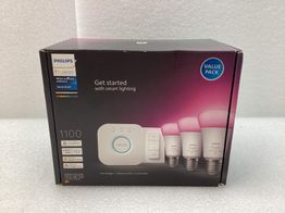 Hubs Iluminacion Inteligente Philips Hue Starter Kit e27 White And Color Ambiance 1100lm