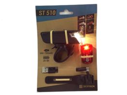 iluminacion bicicleta decathlon