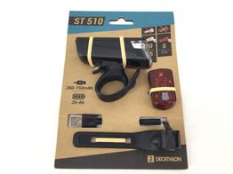 iluminacion bicicleta decathlon